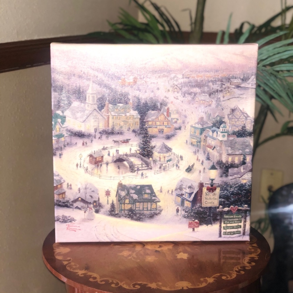 Thomas Kinkade painting